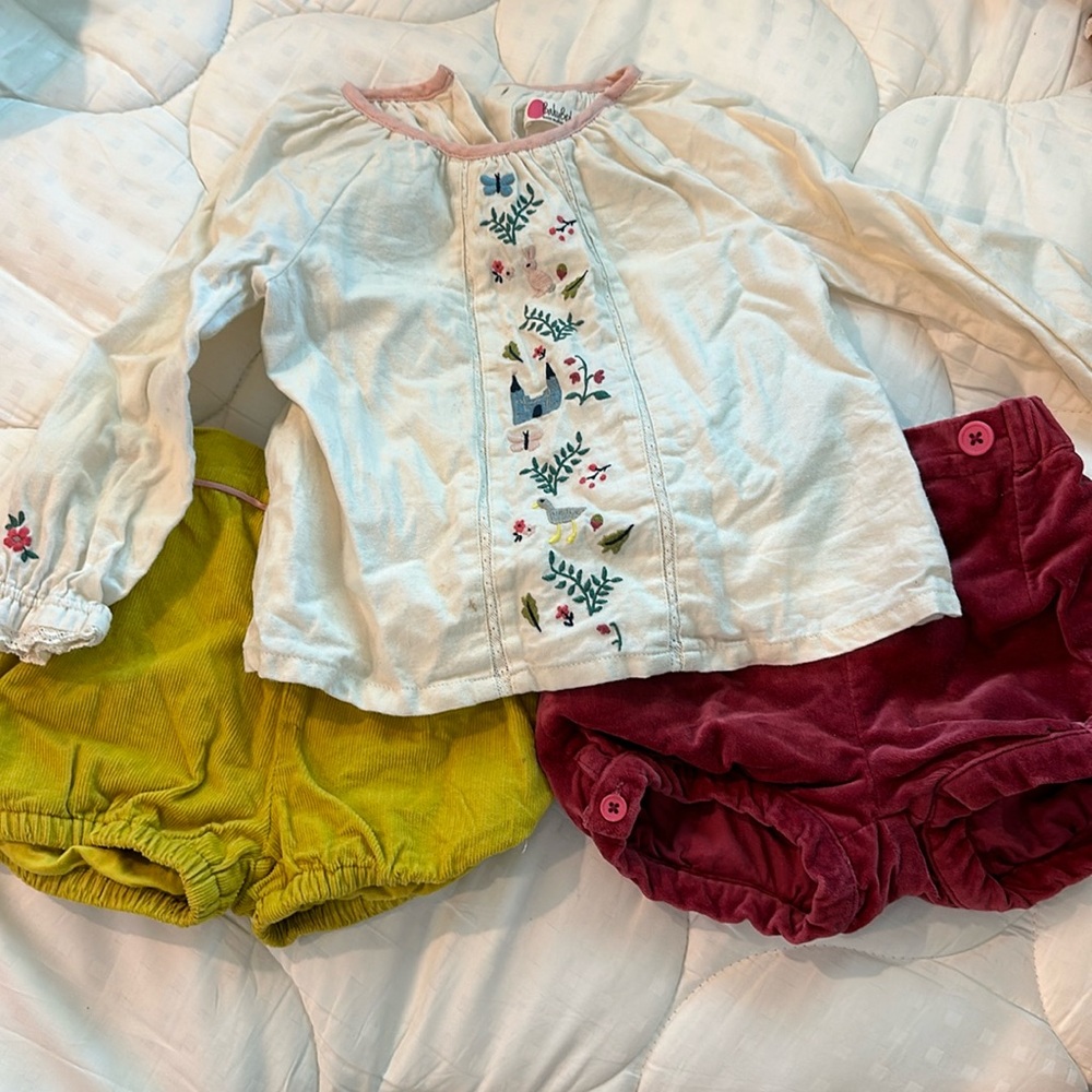 Baby Boden outfit set Sz 12-18M